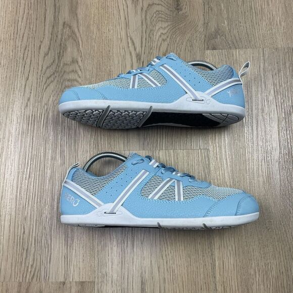Xero Prio Shoes Womens Size 10 Blue Gray Barefoot Minimalist Running Gym Lace Up - Picture 5 of 9